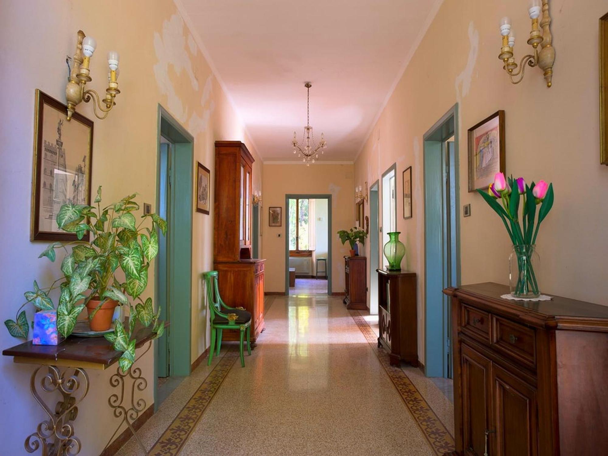 Lovely Holiday Home In Montefiridolfi With Hill View Екстер'єр фото
