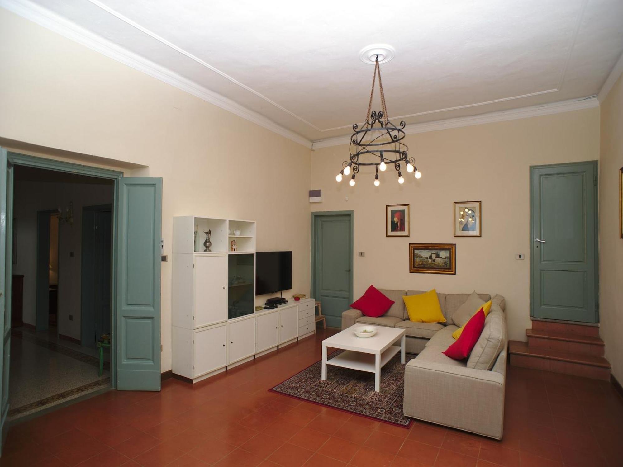 Lovely Holiday Home In Montefiridolfi With Hill View Екстер'єр фото