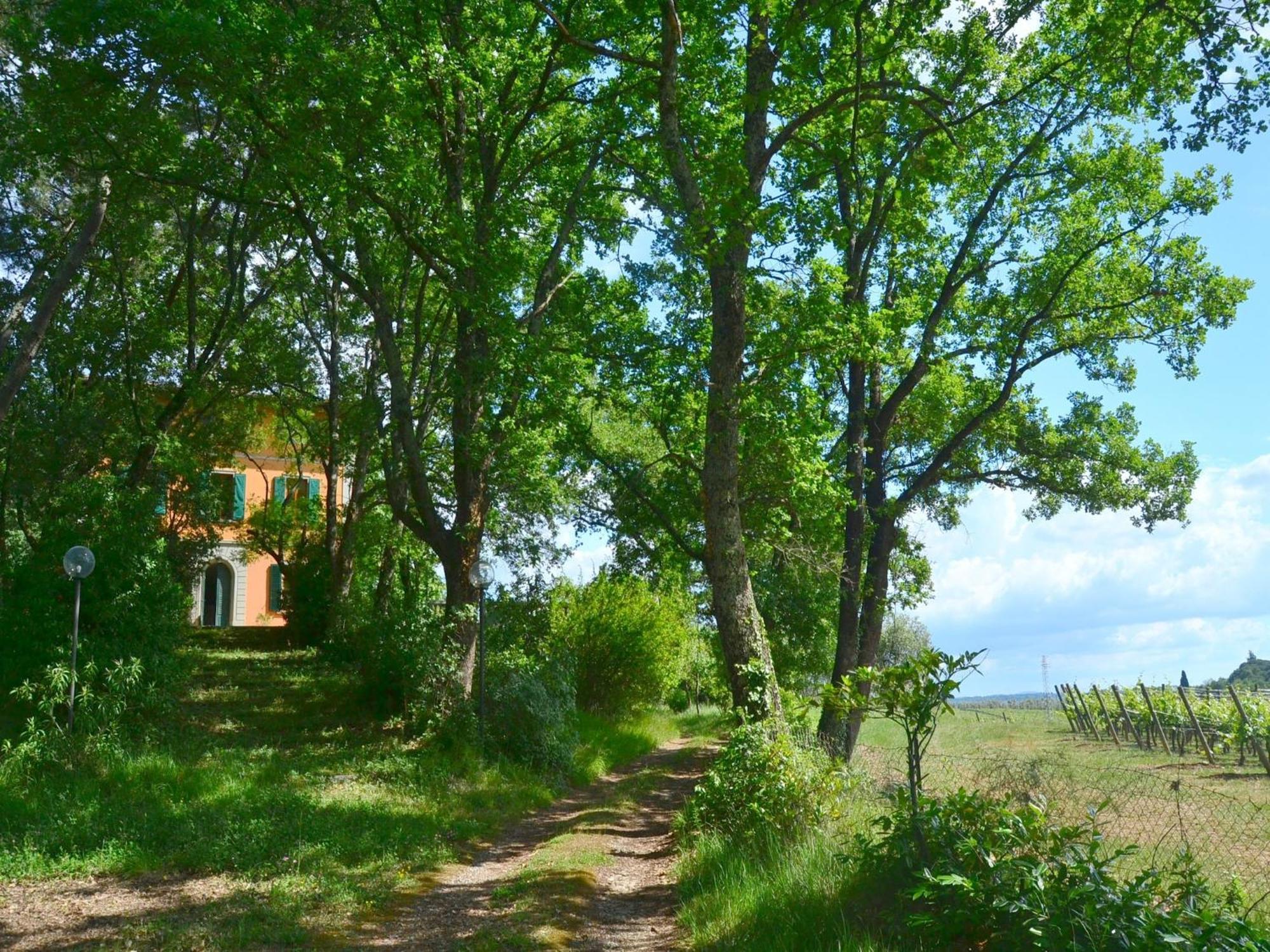 Lovely Holiday Home In Montefiridolfi With Hill View Екстер'єр фото