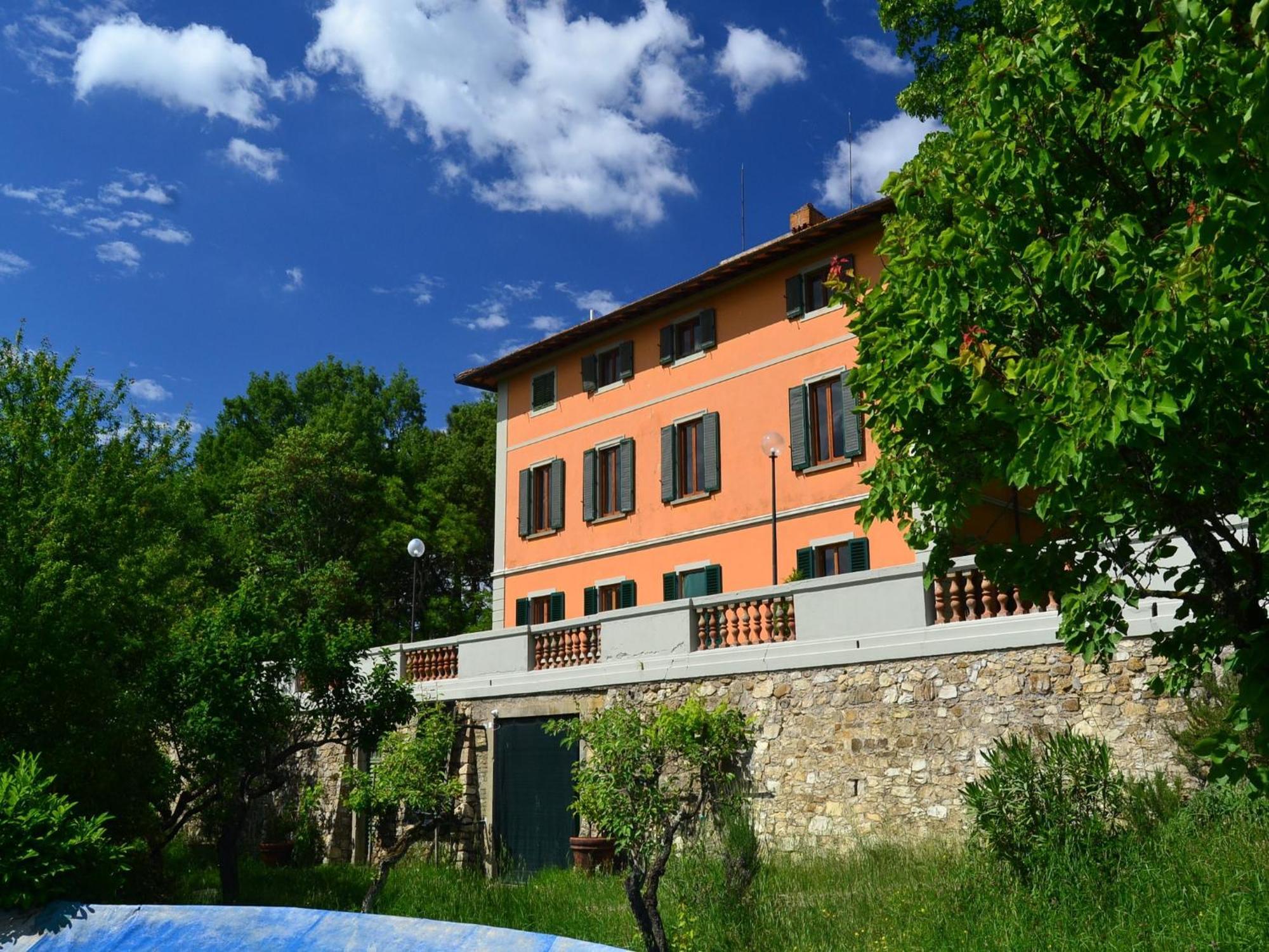 Lovely Holiday Home In Montefiridolfi With Hill View Екстер'єр фото