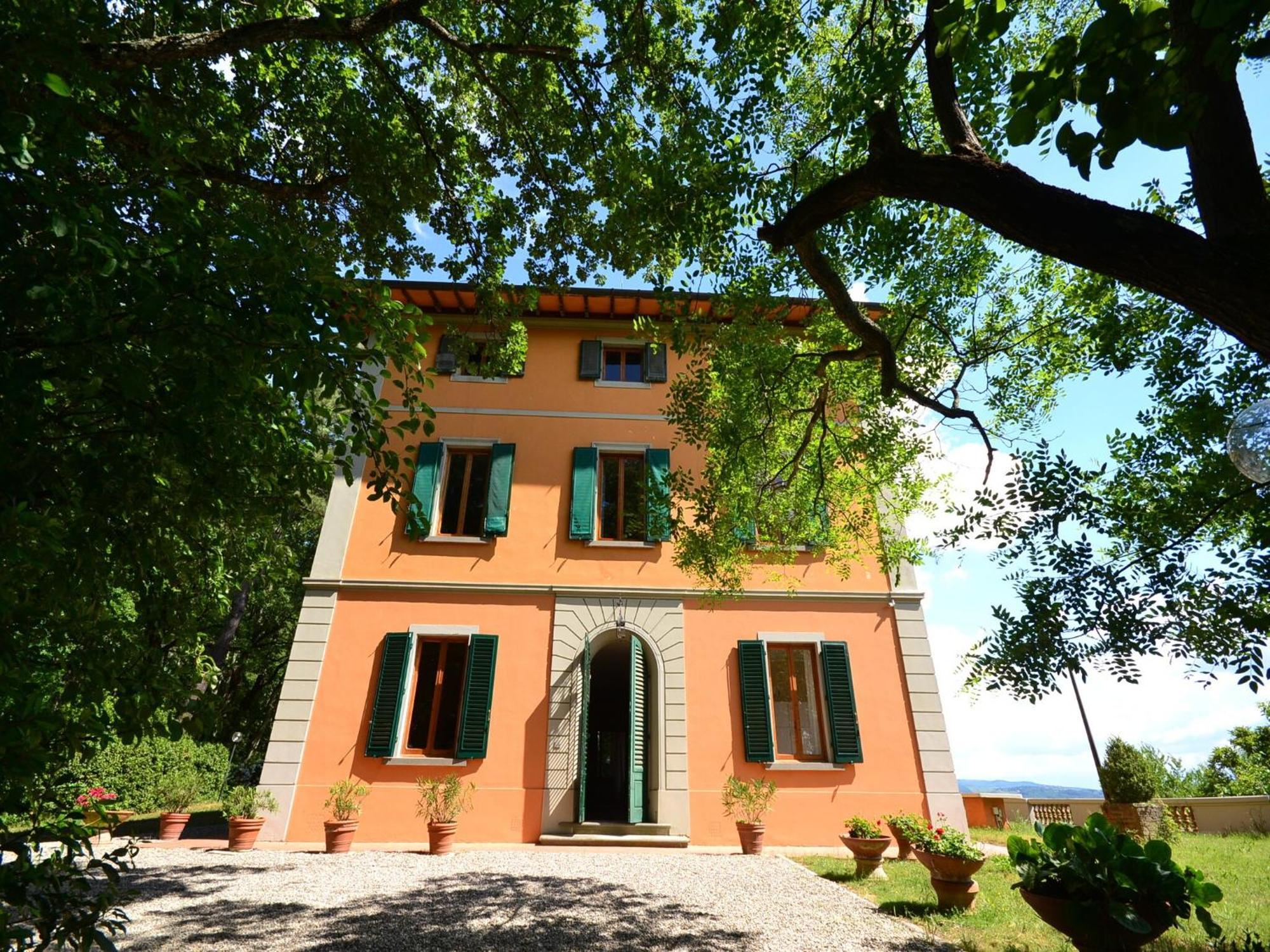 Lovely Holiday Home In Montefiridolfi With Hill View Екстер'єр фото